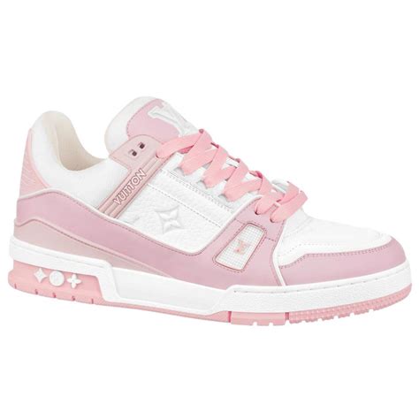 roze louis vuitton schoenen|Louis Vuitton ladies sneakers.